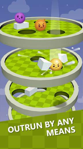 Fall Down Golf: ball maze escape, labyrinth puzzle screenshot 3