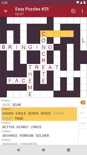 Fill-In Crosswords screenshot 4
