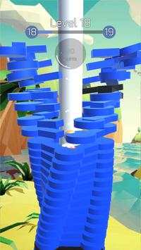 Stack Ball Fall 3D Game - Lompat & Turun Gratis screenshot 7
