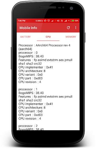 Mobile Info screenshot 8