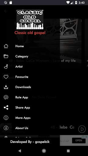 Black Gospel Music old classic Songs screenshot 3