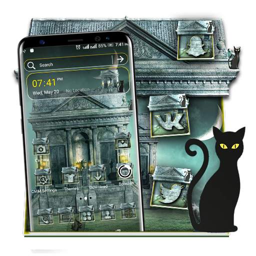Haunted House Launcher Theme 1.6