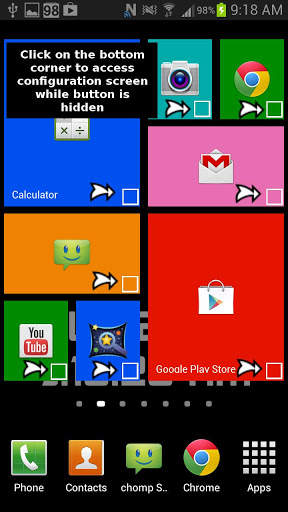 WP8 Widget Launcher Windows 8 screenshot 6