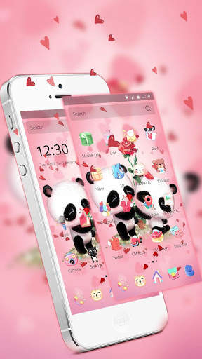 Pink Panda Love screenshot 3