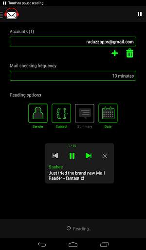 Mail Reader 7 تصوير الشاشة