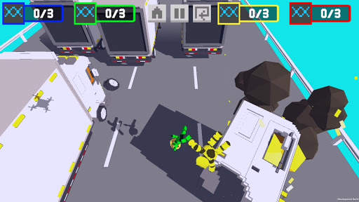 Robot Battle 1234 player offline mutliplayer game screenshot 8