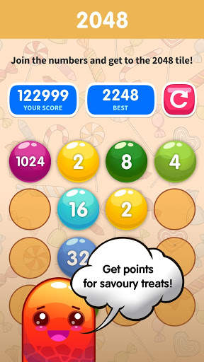 2048: Candy Blast screenshot 2