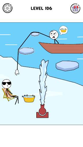 Stickman Thief Puzzle IQ Games screenshot 3