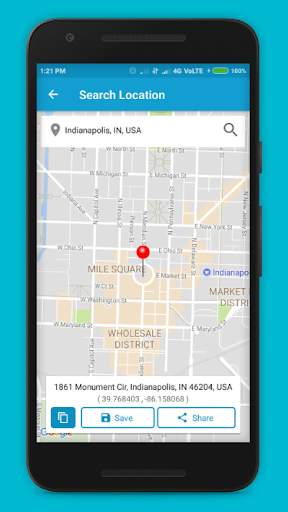 My Location screenshot 2