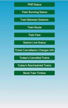 Indian Rail info, PNR Status & Ticket Booking screenshot 1