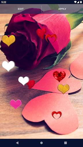 Love Hearts Live Wallpaper screenshot 6