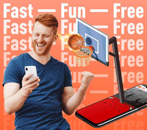 Basketball: Fast, Fun, Free screenshot 1