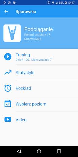 Sportowiec. Trening w domu screenshot 2