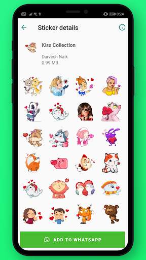 Love couple stickers for WhatsApp (WAStickerapps) screenshot 1