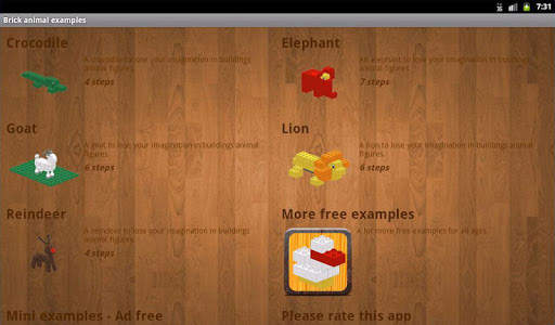 Brick animal examples screenshot 7