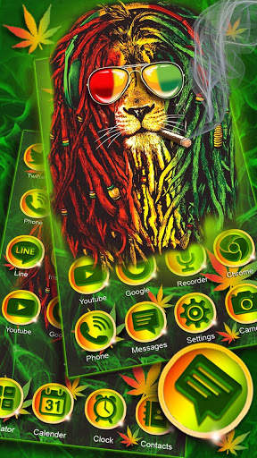 Fancy, Cool, LionMga Tema HD Mga Wallpaper screenshot 3