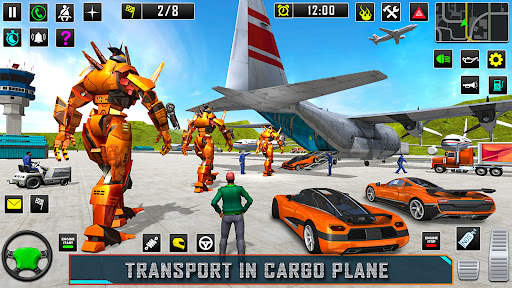 Robot Car Transformation Games screenshot 3
