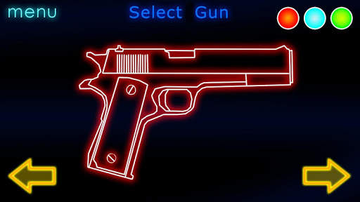 Simulator Neon Gun screenshot 2