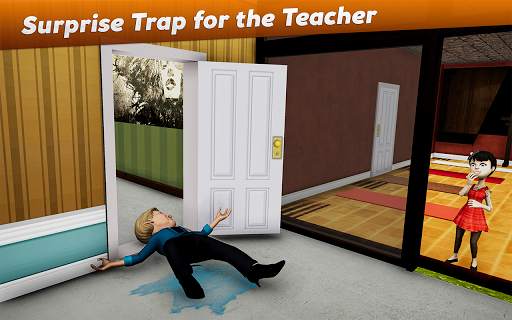 Crazy Scary Evil Teacher 3D - Spooky Game screenshot 3
