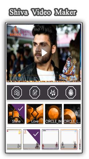 Shiva Video Maker : Shivaratri Status Video Maker screenshot 3