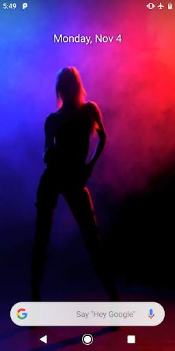 Dancing Girl Video 4K for Lock Screen screenshot 3