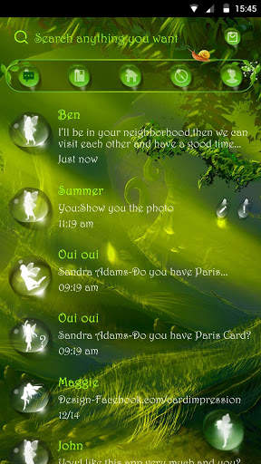 GO SMS PRO DRIP THEME screenshot 2