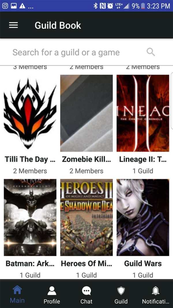 Guild Book screenshot 2