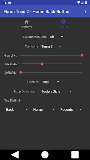 Ekran Tuşu 2 - Home Back Button screenshot 4