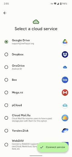 Swift Backup screenshot 7