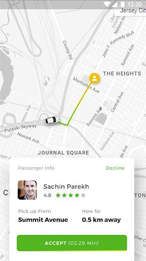 Cabber Driver(native) screenshot 2