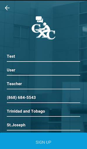 CXC Connect screenshot 2