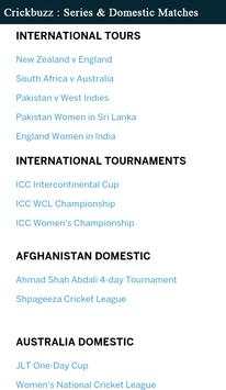 CrickBuzz : Cricket Live Score screenshot 6