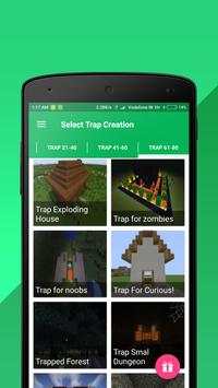 Trap Builder for Minecraft pe screenshot 2