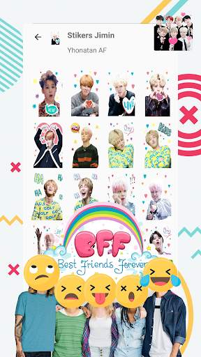 BTS WAStickerApps - Stickers Idol for Whatsapp screenshot 6