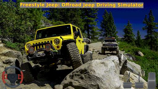 Offroad Jeep Driving Sim 22 screenshot 1