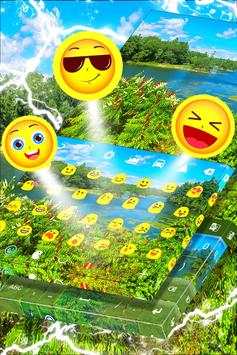 Summer Lake Keyboard Theme screenshot 4