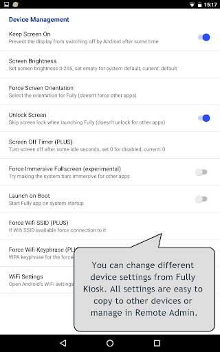 Fully Kiosk Browser & Lockdown screenshot 13