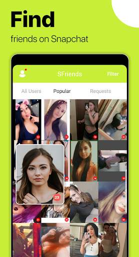 Get friends on Snapchat, add friends on Snapchat screenshot 1