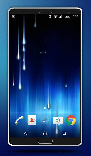 Star Rain Live Wallpaper screenshot 4