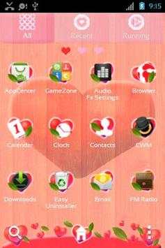 Valentine Heart Launcher Theme screenshot 4