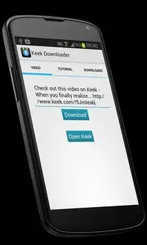 Keek Video Downloader screenshot 1