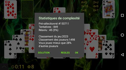 Pyramid Solitaire screenshot 7