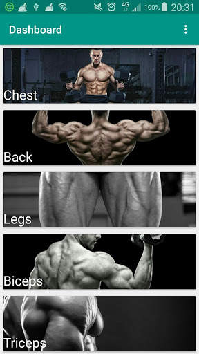 Get Ripped - Workout App screenshot 2