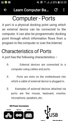 Basics of Computer in English скриншот 7