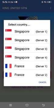 KING UNITED  VPN screenshot 2
