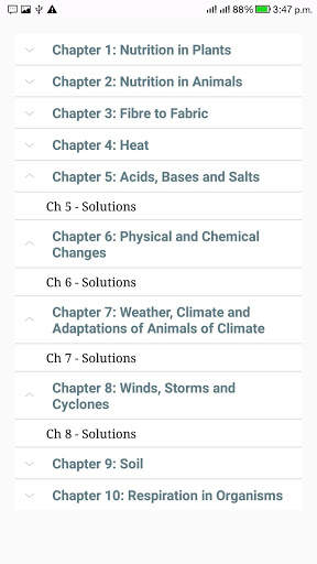 Class 7 Science CBSE Solutions screenshot 3