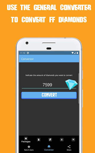 ItemsFF Blue | Free Diamonds Calculator Currencie screenshot 1