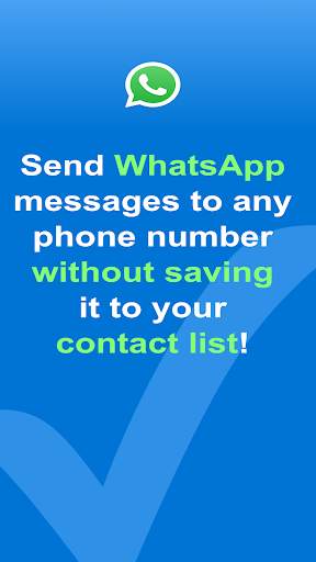 Easy Message: text w/o contact screenshot 1