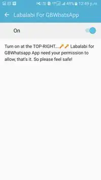 🆕 GBWhatsapp labalabi screenshot 1
