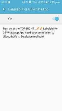 🆕 GBWhatsapp labalabi screenshot 1